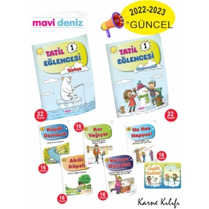 Mavi Deniz Yayınları 1. Sınıf Kış Tatil Kitabı