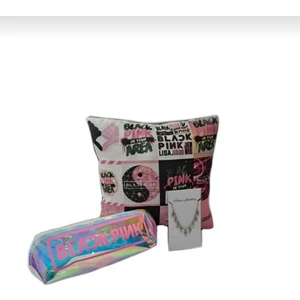 Blackpink Yastık Kalemlik Kolye 3lü Kombin