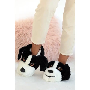 Unisex Çocuk Hayvanlı Köpekli Panduf Ev Botu