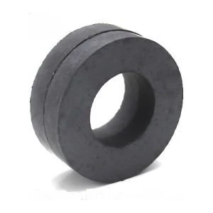 Dünya Magnet Mıknatıs, 2 Adet 80MM x D40MM x 15MM Güçlü Ferrit Kömür Seramik Halka Mıknatıs