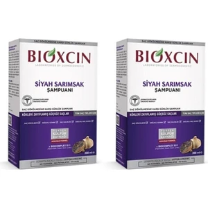 Siyah Sarımsaklı Şampuan 2x300 Gr