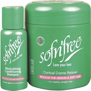 Sofn' Free Sofn'free Cortical Creme Relaxer + Şampuan 60ml Set