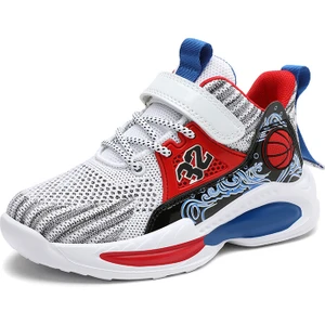 Çocuk Basketbol Ayakkabıları Boys Sneakers Çocuklar Için Kaymaz Spor Ayakkabıları (Yurt Dışından)