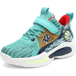 Çocuk Basketbol Ayakkabıları Boys Sneakers Çocuklar Için Kaymaz Spor Ayakkabıları (Yurt Dışından)