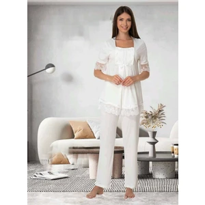 Effortt Kadın Lohusa Hamile Pijama Takımı 6032