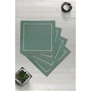 Ödel Home Buldan Kumaşı Biyeli Sunum / Yemek Peçetesi - 4'lü Set
