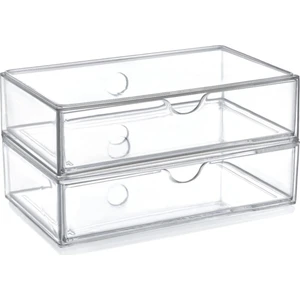 Bee Home Büyük Boy Makyaj Takı Çekmece Kutusu 2'li Organizer