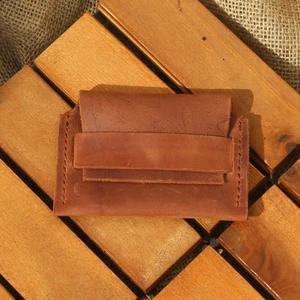 Craft And Luna Deri Kartlık Cortez Taba