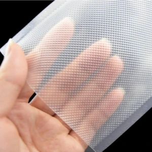 Tırtıklı Vakum Poşet Desenli Naylon Torba Ev Tipi Vakum Poşeti Gofrajlı