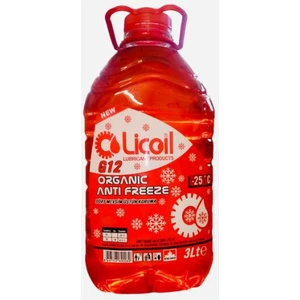 Organik G12 Kırmızı Antifriz 3kg (-25 Derece)Pet Ambalaj