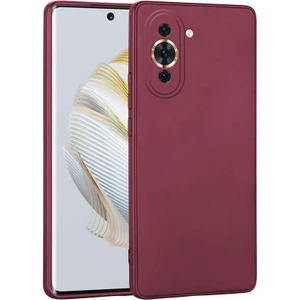 Case Street Huawei Nova 10 Pro Kılıf Premier Mat Silikon Renkli Lüx Korumalı Mürdüm