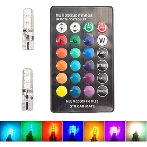 Uzaktan Kumandali Silikon 6x2 T10 Ledli Ampul / LAAM312