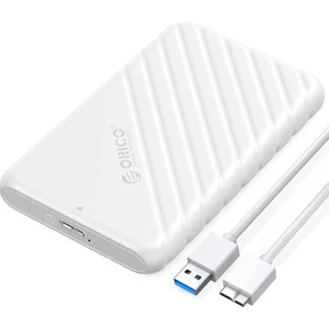 USB 3.0 Micro B 2.5” inch SATA SSD Hard Disk Kutusu Beyaz