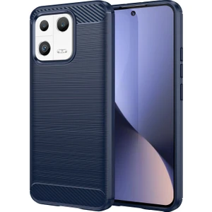 Lr Joyful Xiaomi 13 Karbon Fiber Dokusu İçin Tpu Telefon Kapağı Fırçalanmış Çizeltilmiş Anti-Çizelge Cep Telefon Kılıfı (Yurt Dışından)