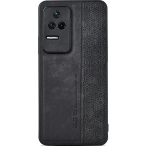 Lr Joyful Xiaomi İçin Azns Poco F4 5G / Redmı K40S 5G Baskılı Pu Desen Kaplamalı Tpu Kapak Anti-Slip Yan Kenar Damla Geçirmez Telefon Kılıfı (Yurt Dışından)
