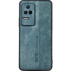 Lr Joyful Xiaomi İçin Azns Poco F4 5G / Redmı K40S 5G Baskılı Pu Desen Kaplamalı Tpu Kapak Anti-Slip Yan Kenar Damla Geçirmez Telefon Kılıfı (Yurt Dışından)
