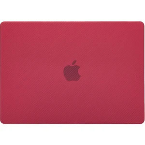 MacBook Air M1 A2337 A2179 A1932 Karbon Fiber Görünümlü Kılıf Kapak Koruma