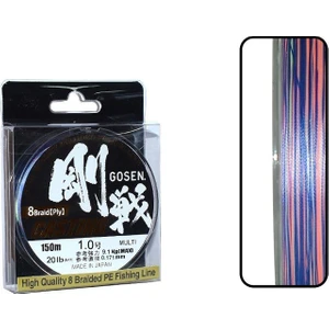 Gosen W8 Casting Renkli 150Mt Ip Misina 0.132Mm