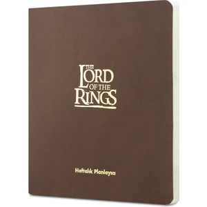 The Lord Of The Rings Haftalık Planlayıcı Tarihsiz 15X17 Açık Kahve PLN-389088