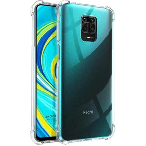 Smart Tech Xiaomi Redmi Note 9 Pro / Note 9s Shock Absorbing Darbe Emicili Şeffaf Silikon Kılıf