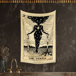 Tarot Kartı The Stars Duvar Örtüsü Halısı