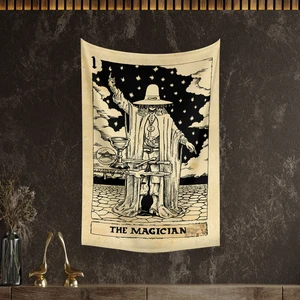 Tarot Kartı The Magician Duvar Örtüsü Halısı