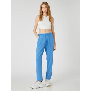 Jogger Eşofman Altı Cep Detaylı Paçası Beli Lastikli