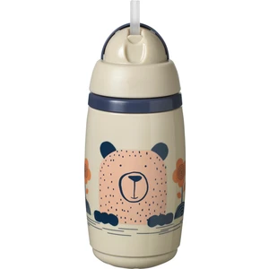 Tommee Tippee Isı Yalıtımlı Pipetli Bardak 260 ml - Gri