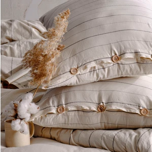 Macas Home Helen %100 Pamuklu Ipliği Boyalı Yıkamalı Battal Boy Nevresim Takımı 220 x 240 cm