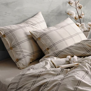 Macas Home Hera %100 Pamuklu Ipliği Boyalı Yıkamalı Battal Boy Nevresim Takımı 220 x 240 cm