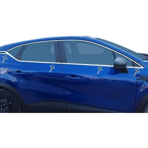 Renault Captur 2 Krom Cam Alt Çıtası 2019 ve Sonrası