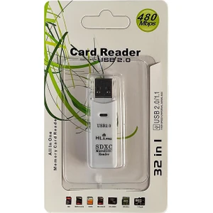 Cazipshop 2in1 USB 2.0 Sd ve Micro Sd Kart Okuyucu