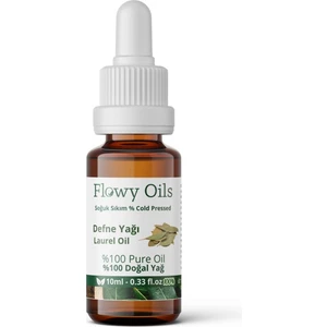 Flowy Oils Defne Yağı %100 Doğal Bitkisel Sabit Yağ Laurel Oil 10 ml