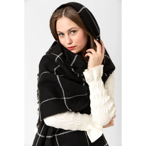 Saria Moda Kare Desen Yumuşak Kadın Şal 70X180