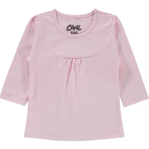 Civil Baby Kız Bebek Penye Sweatshirt 6-18 Ay Pembe
