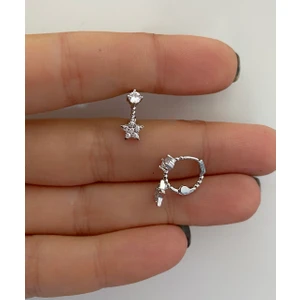 Ares Collection Cerrahi Çelik Tragus Helix Lobe Rook Uyumlu Halka Piercing