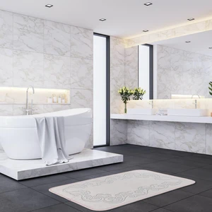 Gence Motif 2'li Banyo Paspas Takımı