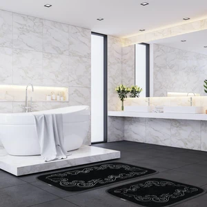 Gence Motif 2'li Banyo Paspas Takımı