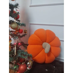 3D Bal Kabağı Dekoratif Welsoft Polar Kırlent