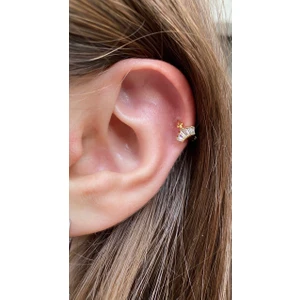 Ares Collection Cerrahi Çelik  Helix Lobe Rook Uyumlu Halka Piercing