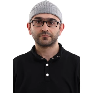 İhvan Online Orlon Katlamalı Takke - Gri