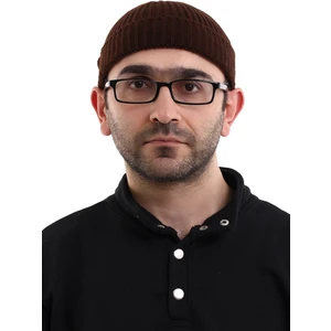 İhvan Online Orlon Katlamalı Takke - Kahverengi