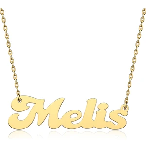 İndigo Takı Tek Isimli Gümüş Kolye