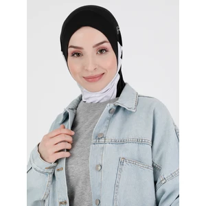 Spor Bone - Siyah Beyaz - Ecardin