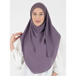 Mikro Krep Türban Şal - Lavanta - Ecardin