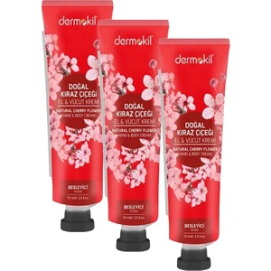 Doğal Kiraz Çiçeği Krem 75 ml 3 Adet