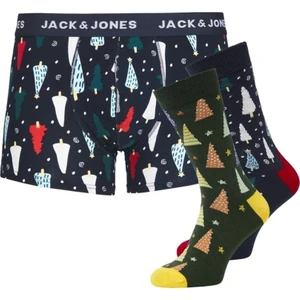 Jack & Jones Çorap & Boxer Set Hediyelik 12228074 Jacnavy Tree Gıftbox  - JJ12228074