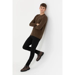 U.S. Polo Assn. Erkek Coconut Triko Kazak 50257854-VR153