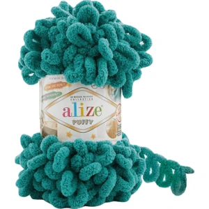 Puffy El Örgü Ipi Ipliği Yünü Renk KODU:847-ZÜMRÜT