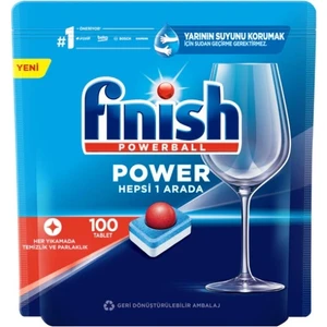 Power Hepsi 1 Arada Bulaşık Makinesi Tableti 100 Adet